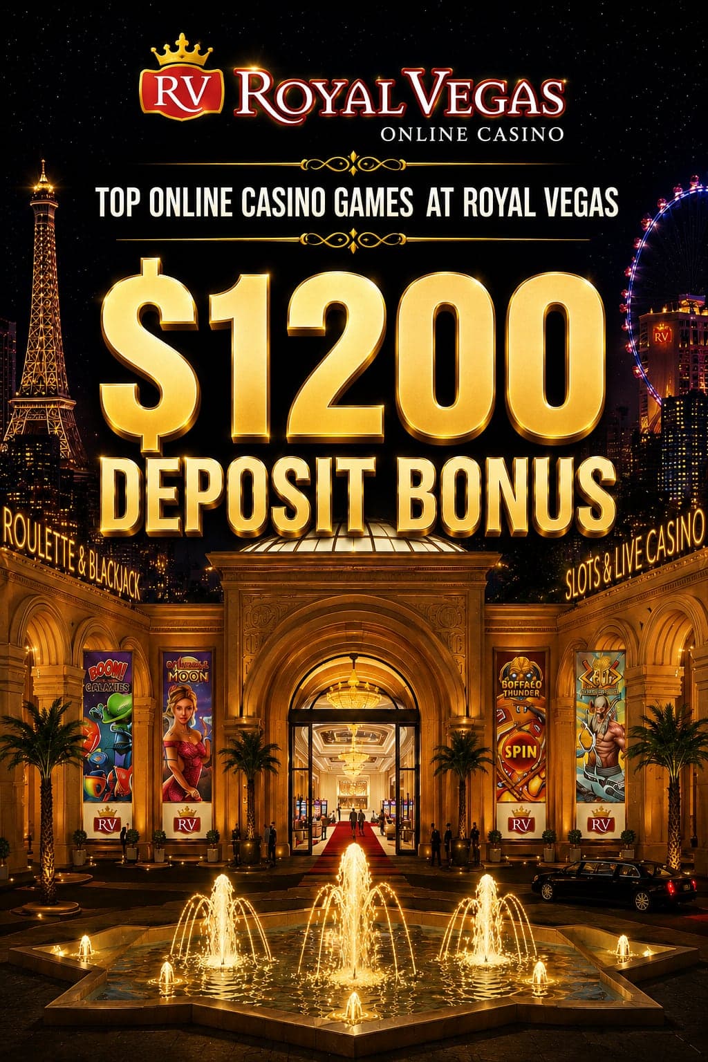 Royal Vegas bonus offer