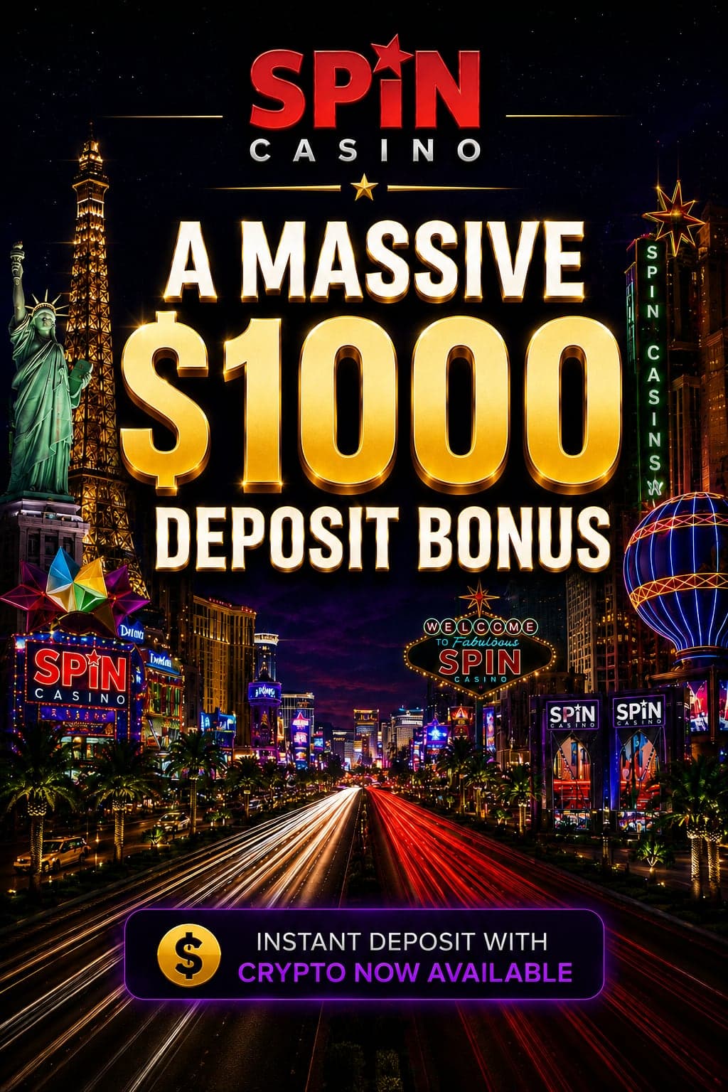 Spin Casino bonus offer