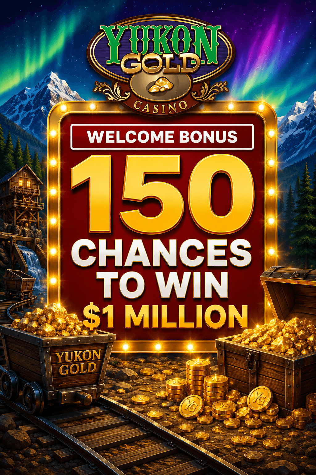 Yukon Gold Casino bonus offer